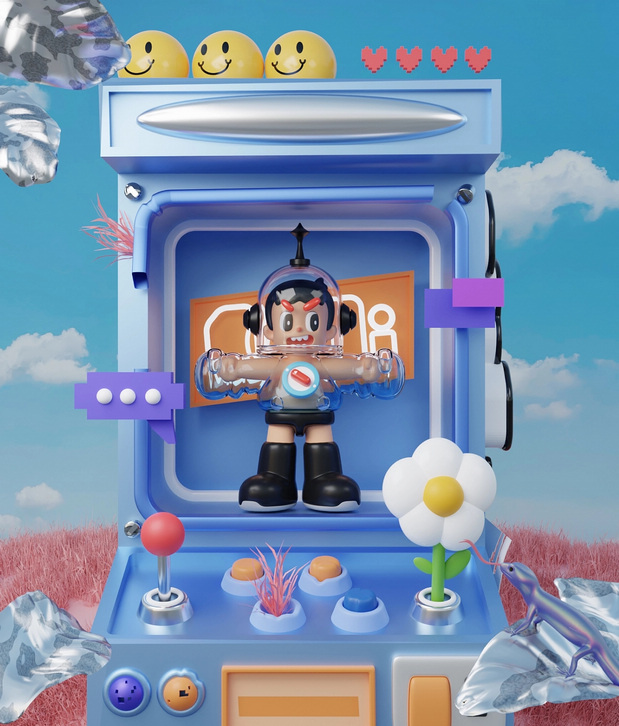 3D吉祥物：Coodi|每个人都是独一无二的