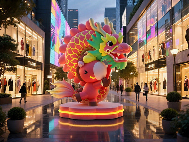 3D吉祥物：小红马第二弹