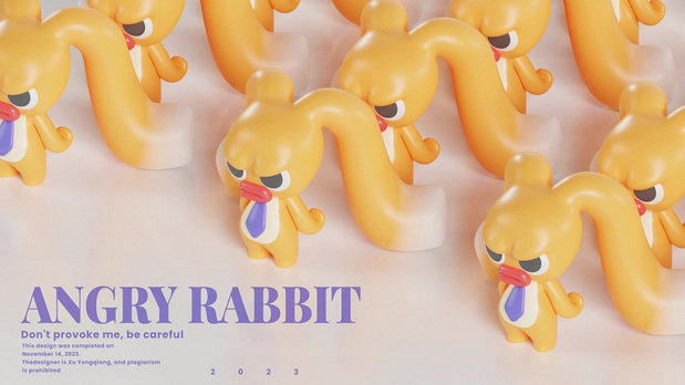 潮流IP-忿忿兔ANGRY RABBIT