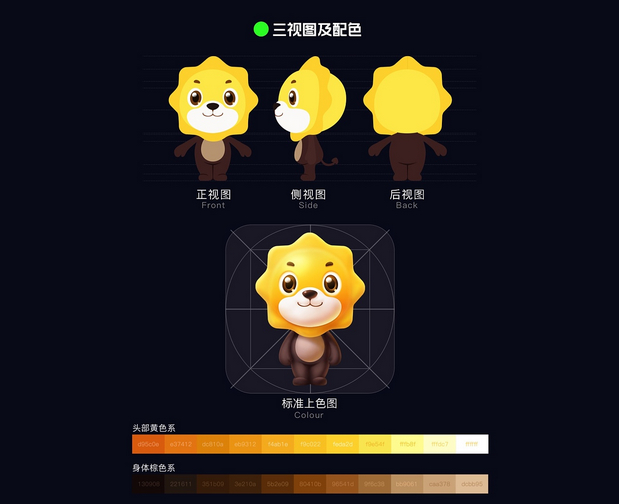 苏宁易购小狮子品牌吉祥物IP