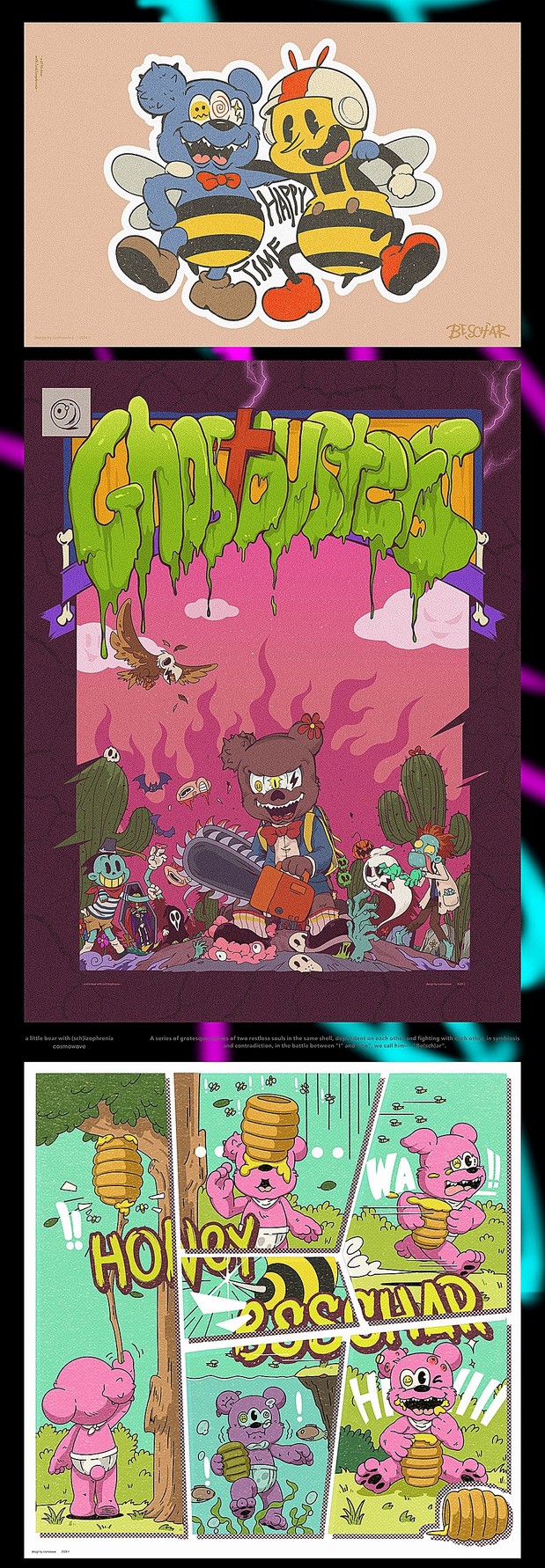 精分熊BE（SCH）AR宇宙波出品