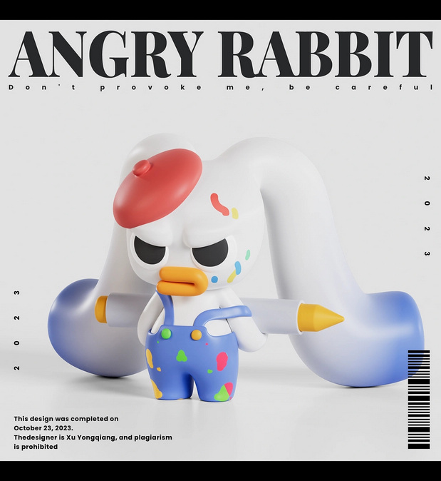 潮流IP-忿忿兔ANGRY RABBIT