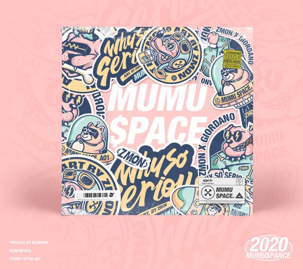 MUMU$PACE. #街头风插画