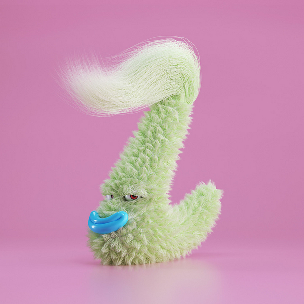 3D吉祥物：JosArias/2020Monster