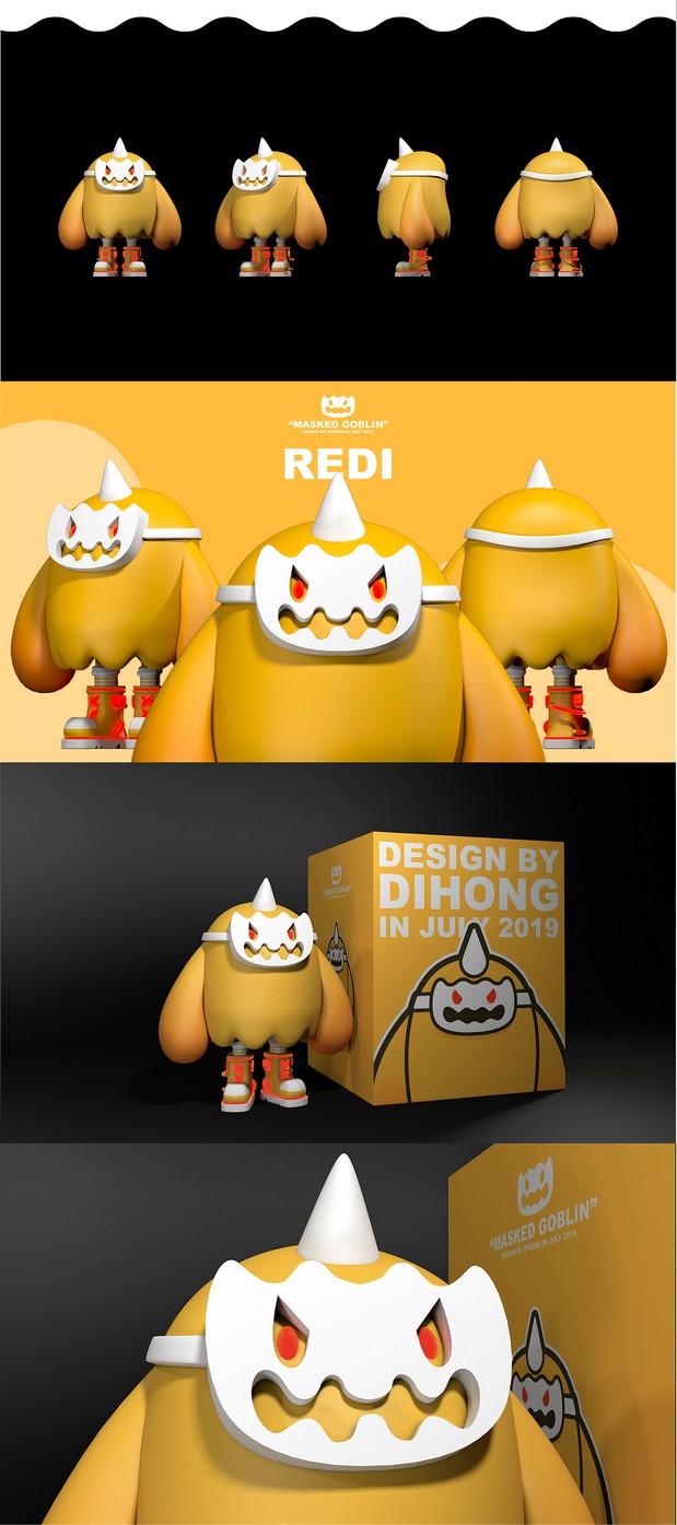 3D吉祥物：MASKED GOBLIN