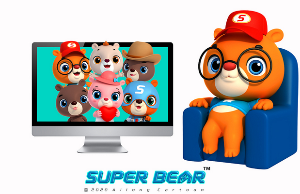 3D吉祥物：超级熊Super Bear