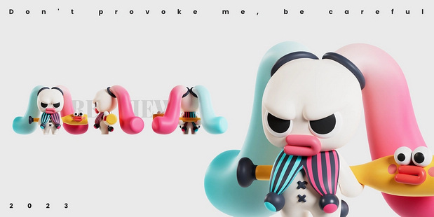 潮流IP-忿忿兔ANGRY RABBIT