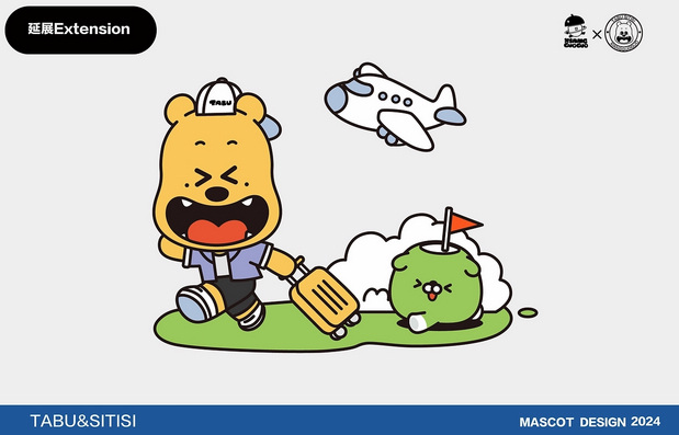 橡果果IP超市 塔布斯&提斯狗狗