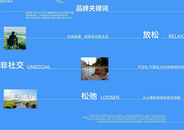 懒蓝地-户外轻松生活品牌全案