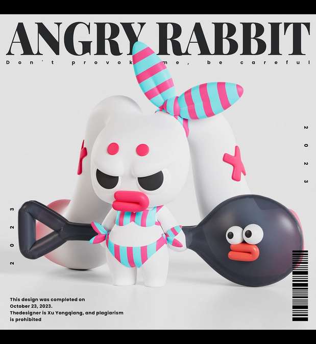 潮流IP-忿忿兔ANGRY RABBIT
