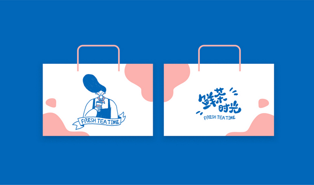 鲜茶时光品牌VI