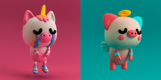 3D吉祥物：Tadd’s Friends3