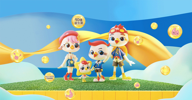 飞鹤家族IP形象