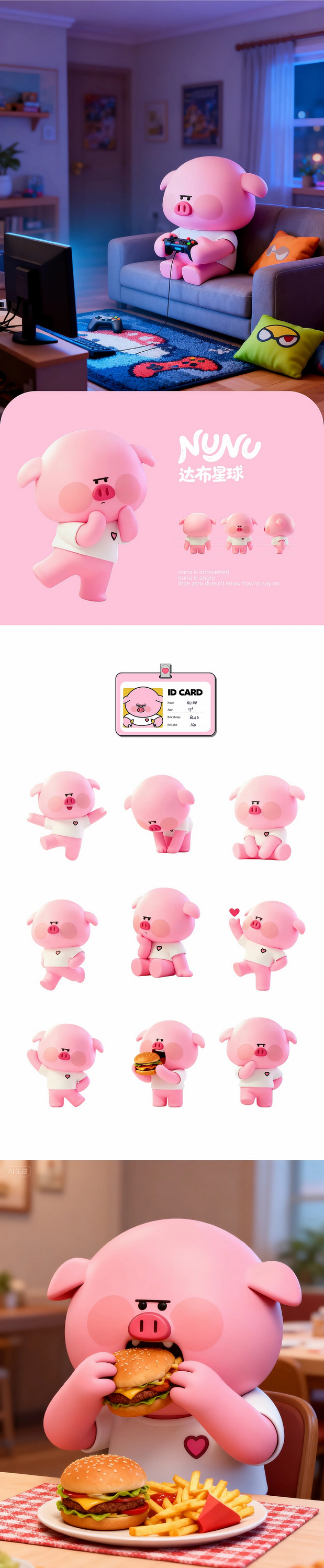 3D吉祥物：达布星球系列IP形象第2波