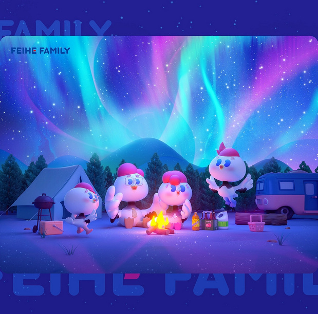 飞鹤奶粉IP形象升级