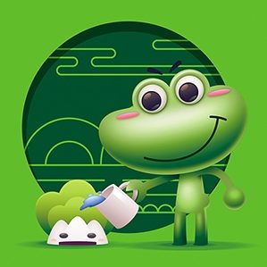 送菜蛙 卡通形象及logo /><img fetchpriority=