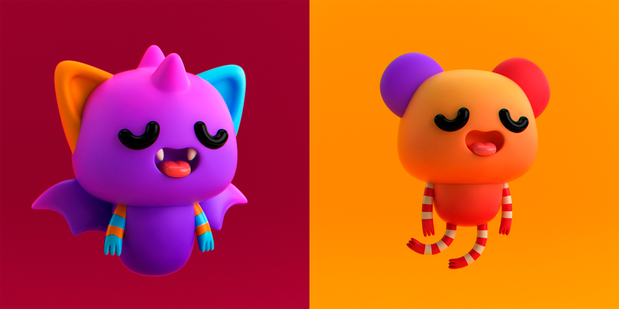 3D吉祥物：Tadd’s Friends3