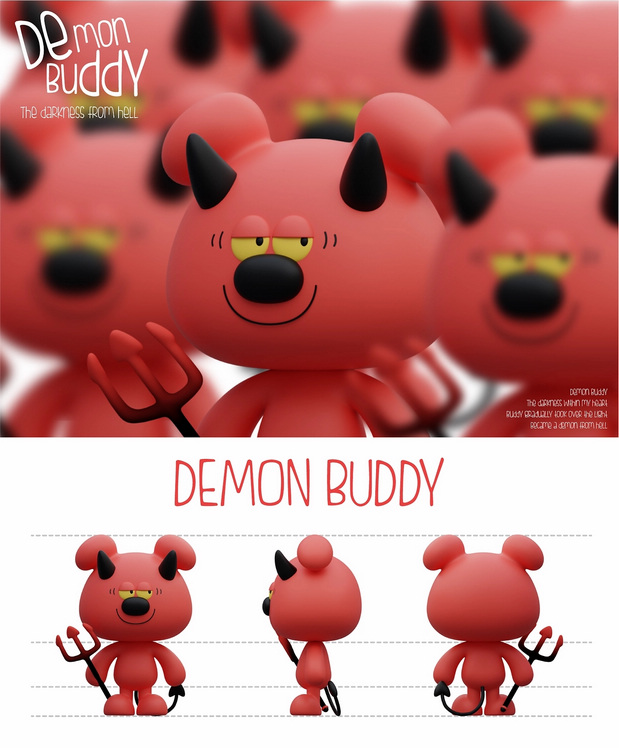 嗨我叫巴迪,一只普通的白色狗狗