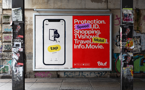 Bluf VPN服务提供商品牌形象