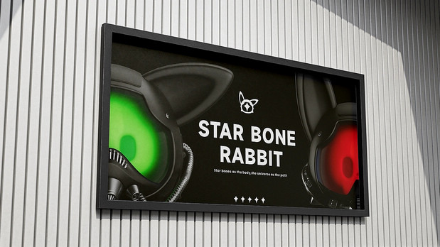 3D吉祥物：星骸兔STAR BONE RABBIT