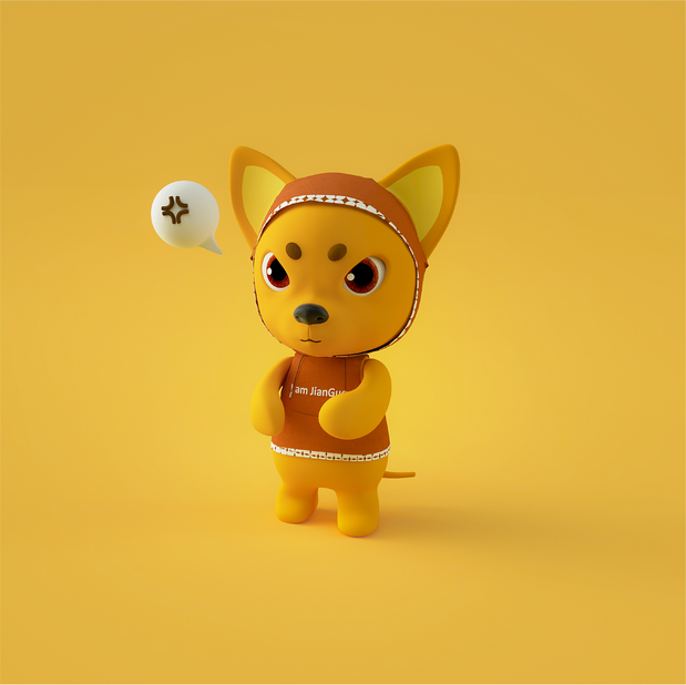 3D吉祥物：我叫坚果壳