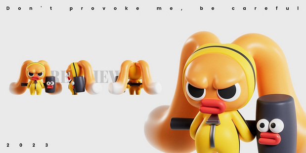 潮流IP-忿忿兔ANGRY RABBIT