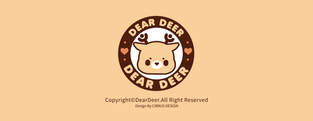 圆鹿鹿蛋糕面包甜品店VI及IP