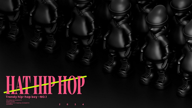 潮流IP帽子嘻哈HAT HIP HOP