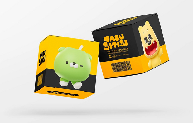 橡果果IP超市 塔布斯&提斯狗狗