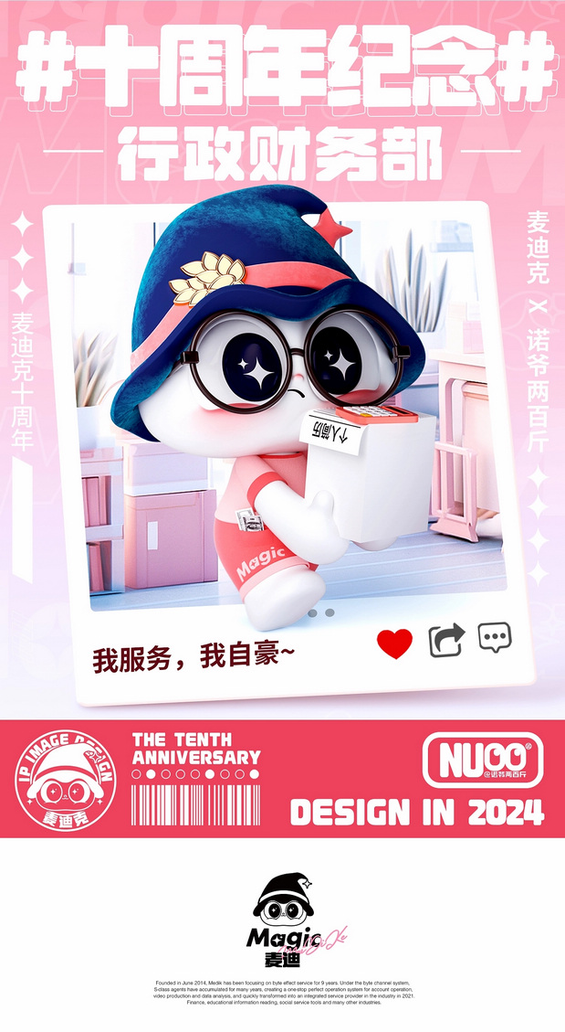 麦迪克科技xNUOO企业IP形象