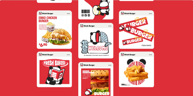 新加坡Shiok Burger新奇汉堡