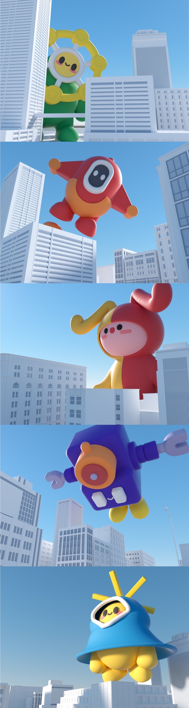 欢乐谷IP形象大使设计