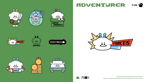 克克龙KokoDragon龙年IP设计