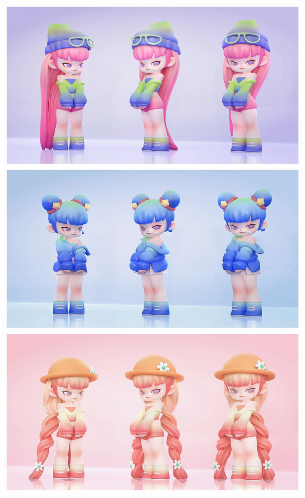 3D吉祥物：Becca的潮玩世界