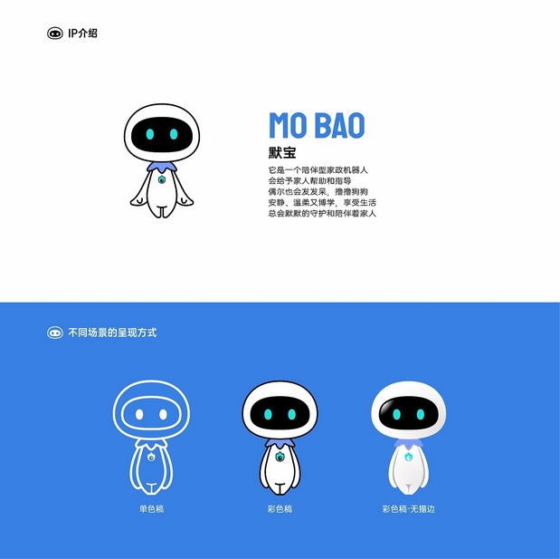 MOBAO-科技风格吉祥物IP