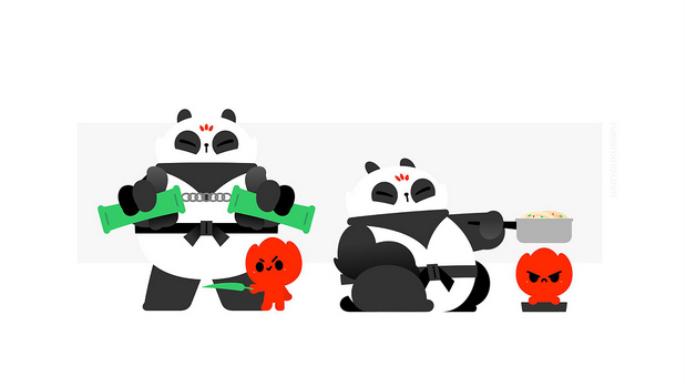 好友功夫米线 品牌设计