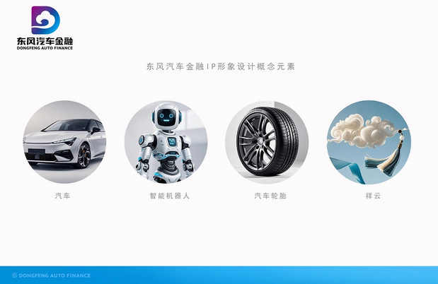 东风汽车金融IP乐融仔3D设计