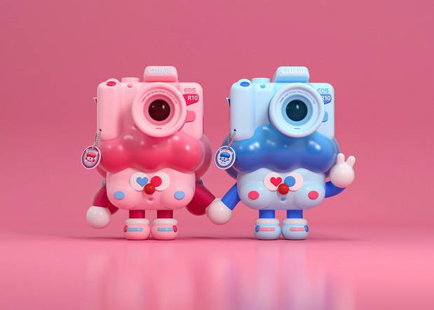3D吉祥物：Canon IP丨诺纳佳