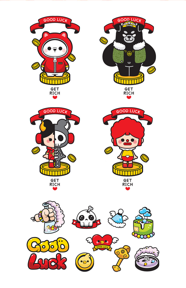 C星球家族独立IP形象设计