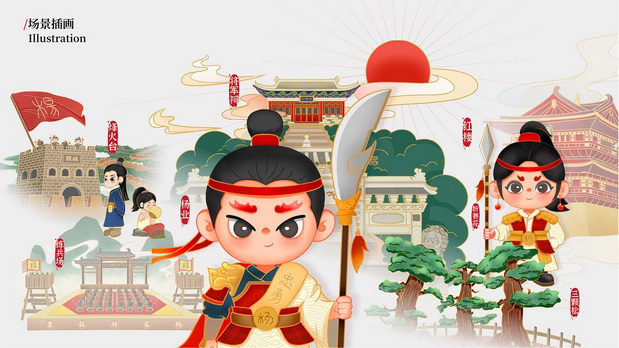 杨家城文旅项目|IP形象打造