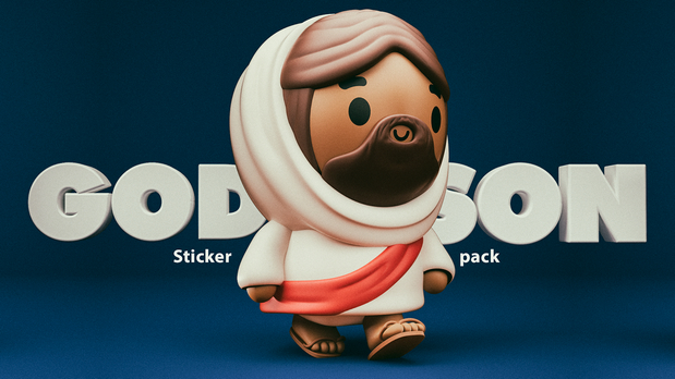 God son sticker