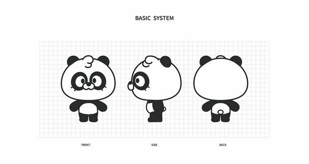 原创熊猫IP胖徳儿和小布