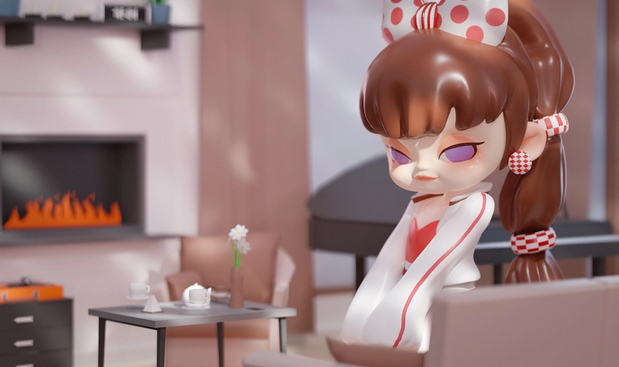 3D吉祥物：Becca的潮玩世界