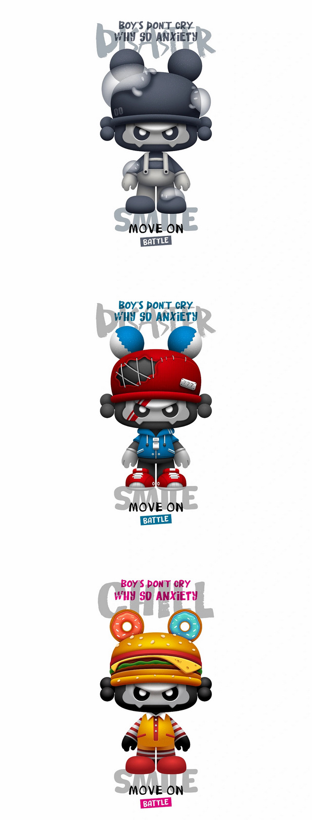 MONSTER Q卡通形象IP设计