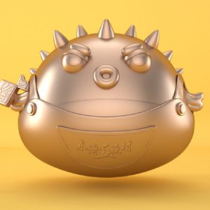 东海五渔村吉祥物设计-海河豚 /><img fetchpriority=