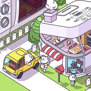 Midea Family 熊小美一家 /><img fetchpriority=