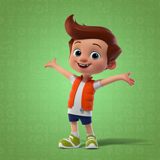 3D吉祥物：Totoy Kids