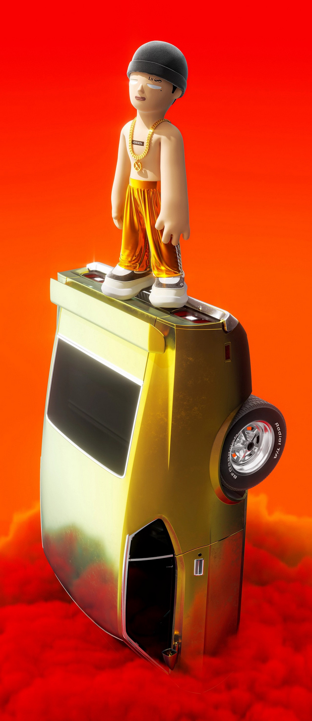 3D吉祥物：YOYOGUYS BG