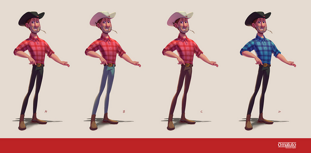 3D吉祥物：O Matuto