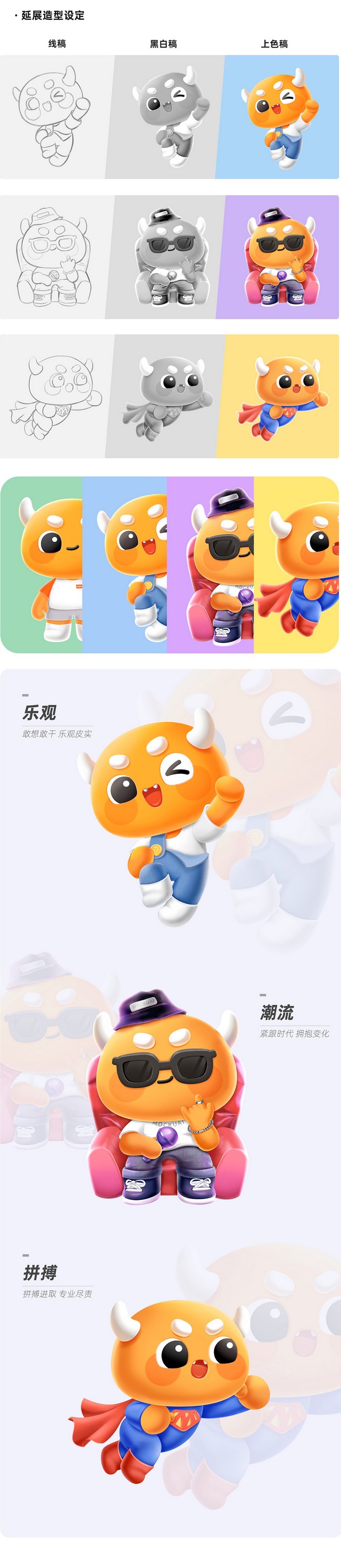 魔小筷IP形象2.0升级